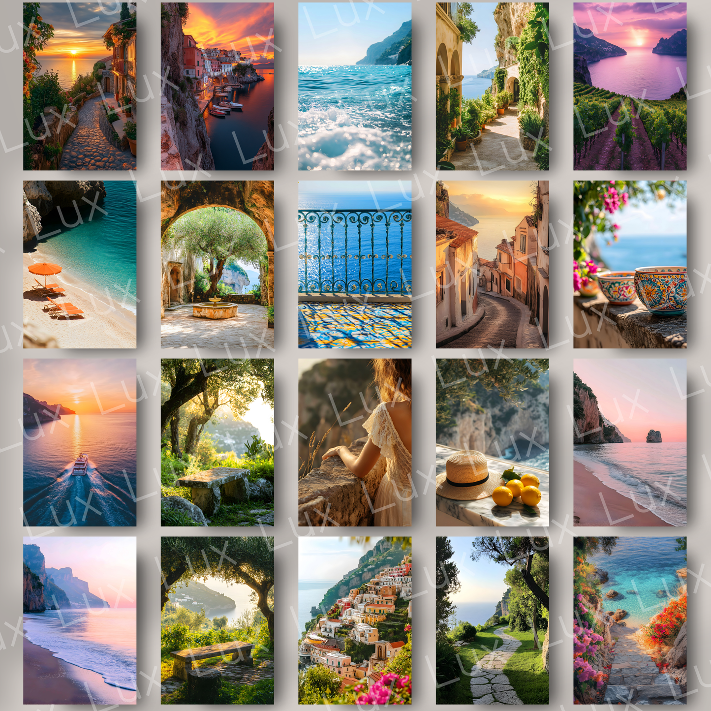 Bella Italia: 70 Breathtaking Amalfi Coast Stock Photos for Travel Creators, Bloggers & Digital Brands