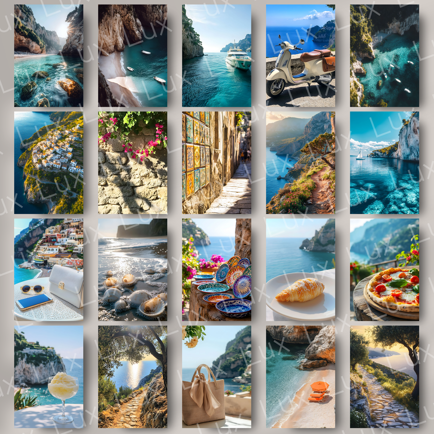 Bella Italia: 70 Breathtaking Amalfi Coast Stock Photos for Travel Creators, Bloggers & Digital Brands