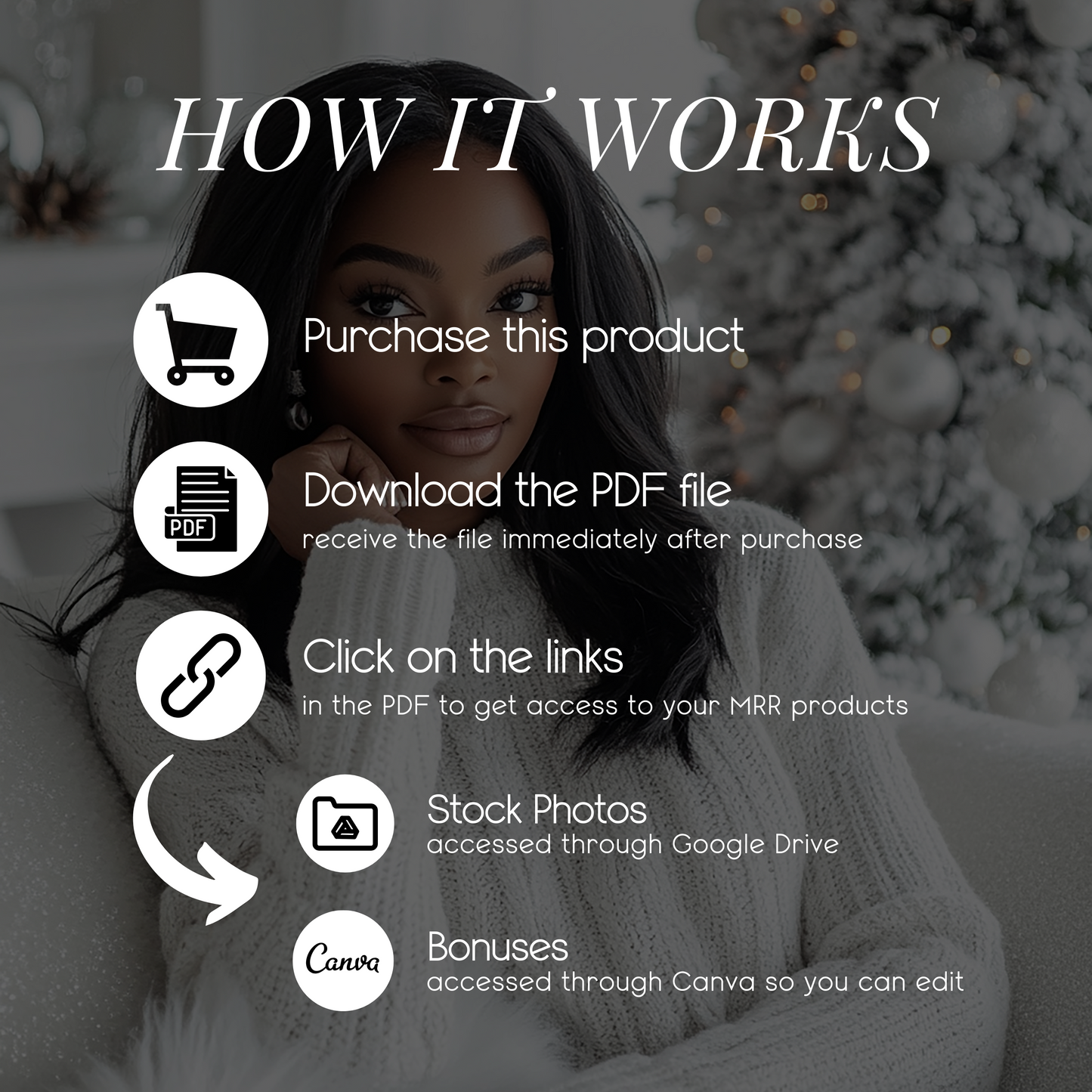 Glacial Tranquility: 100 Elegant White & Silver Christmas Stock Photos for Timeless Holiday Branding