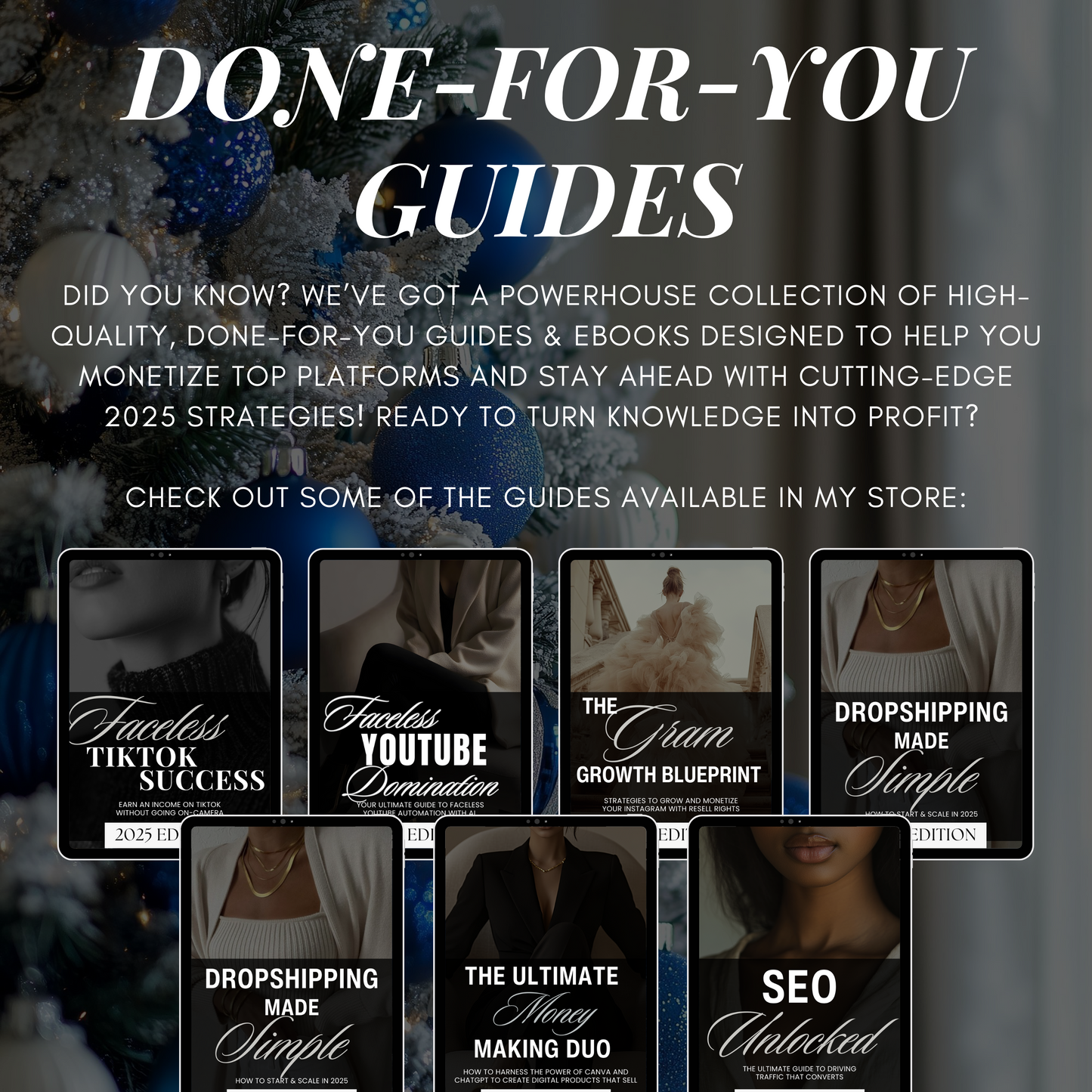 Sapphire Splendor: 100 Regal Blue Christmas Stock Photos to Elevate Your Holiday Content with Style