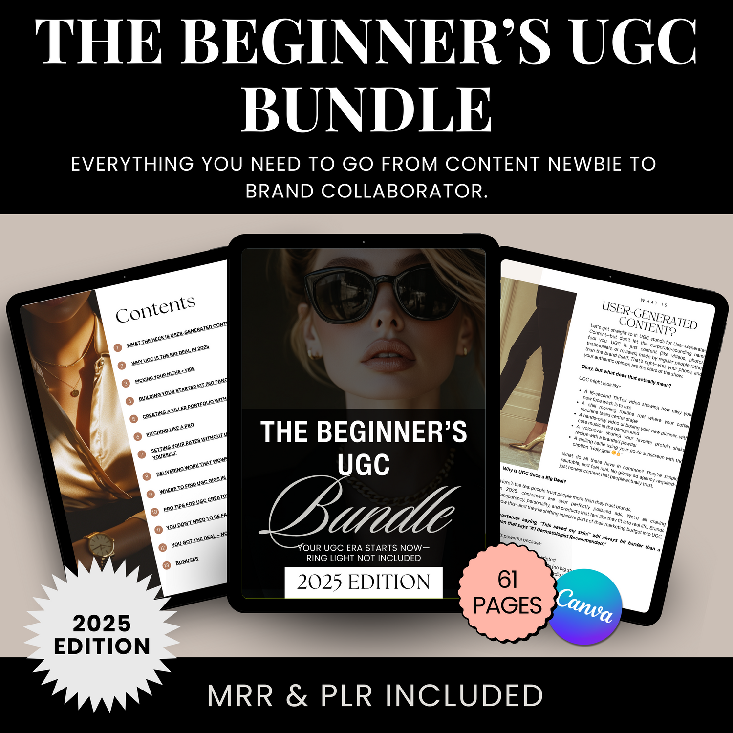 How to become a UGC creator in 2025. This beginner-friendly guide includes pitch scripts, pricing tips, content ideas, and everything you need to get started.