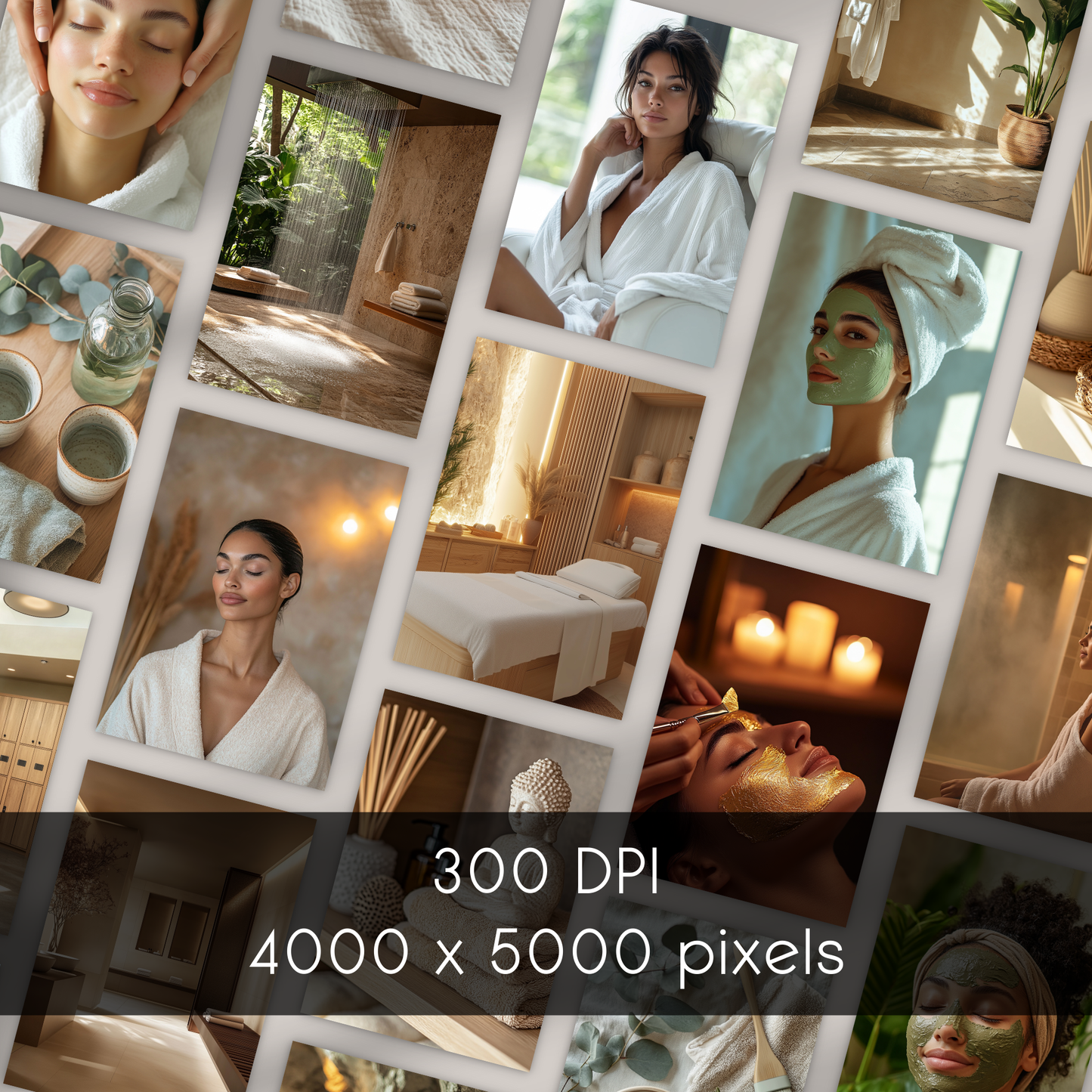 Wellness in Focus: 60 High-Resolution Spa & Self-Care Stock Photos for Calm, Clean Branding