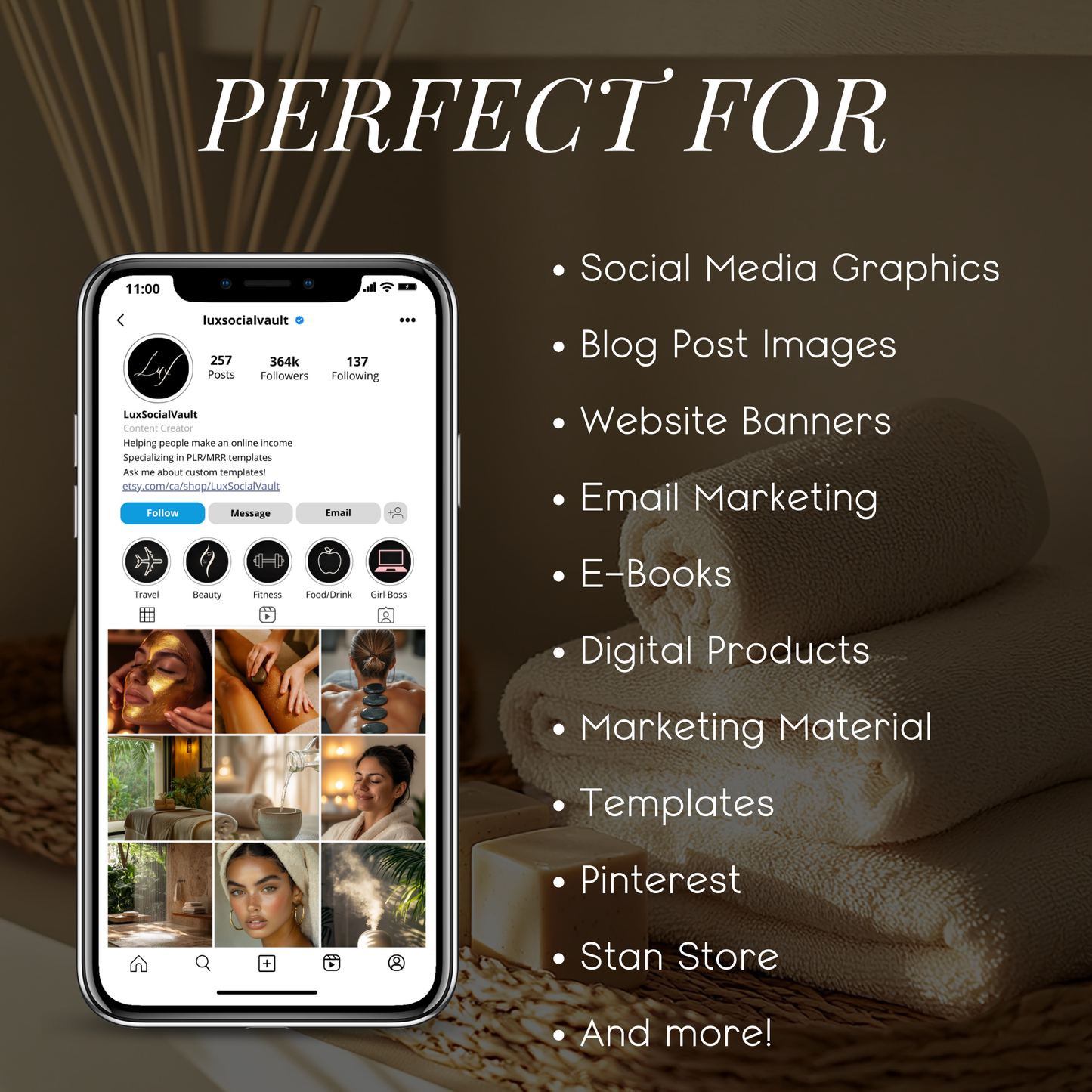 Wellness in Focus: 60 High-Resolution Spa & Self-Care Stock Photos for Calm, Clean Branding