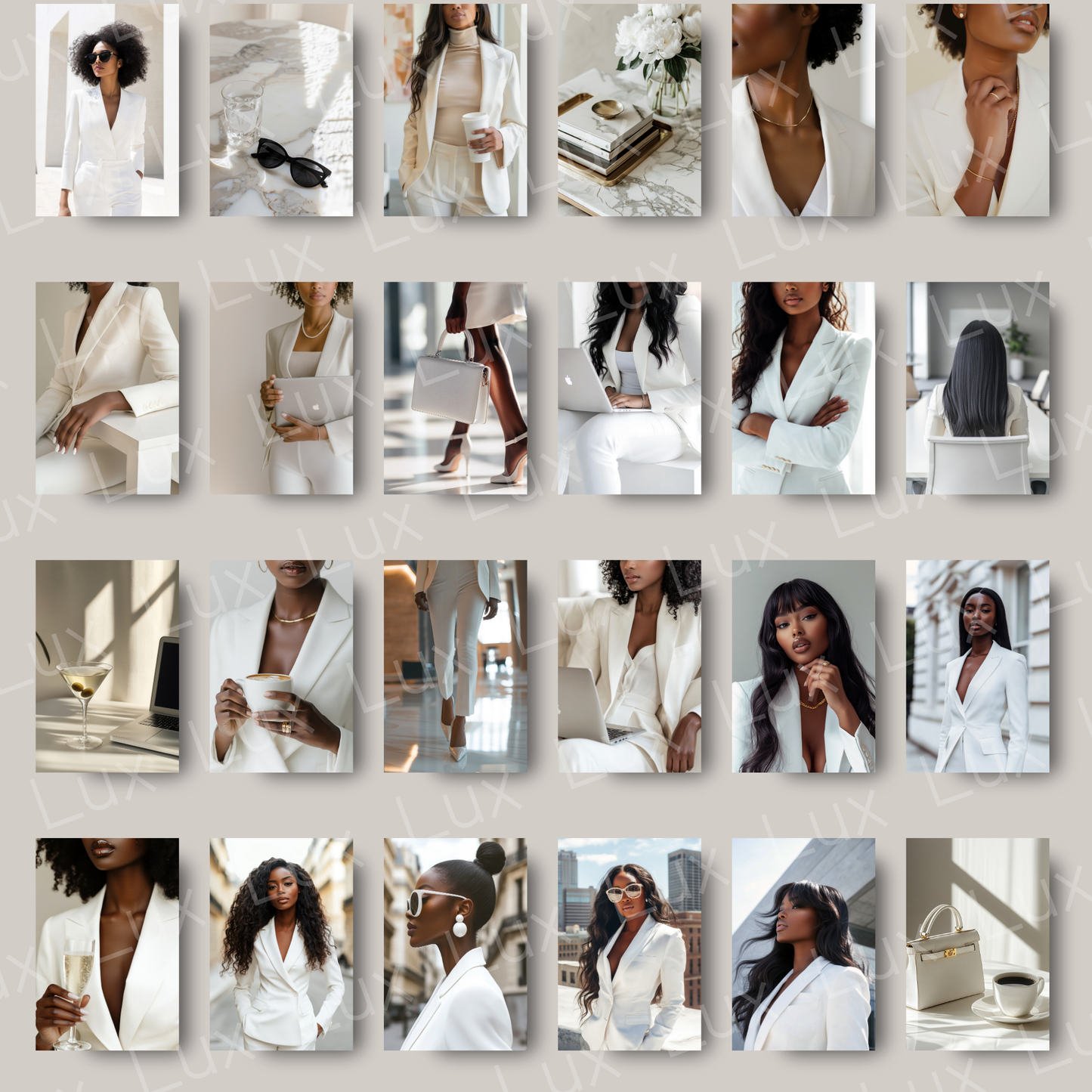 White Hot Ambition: 60 Melanin Boss Stock Photos for Brands and Content Creators