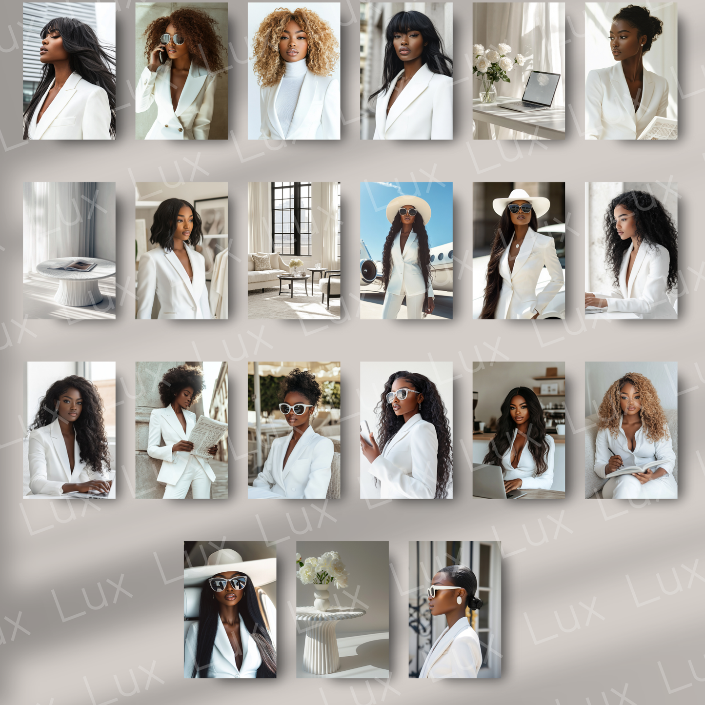 White Hot Ambition: 60 Melanin Boss Stock Photos for Brands and Content Creators