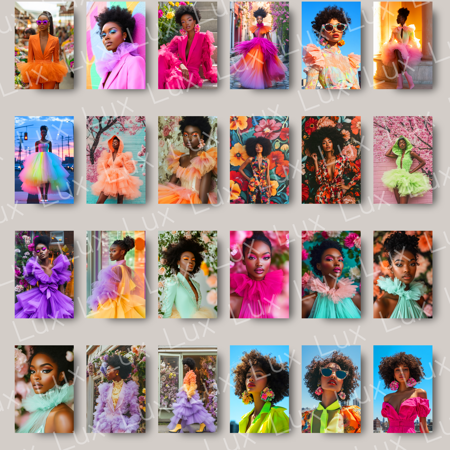 Bold in Bloom Stock Photo Collection – 45 Fashion-Forward Images for Brands That Celebrate Beauty & Boldness