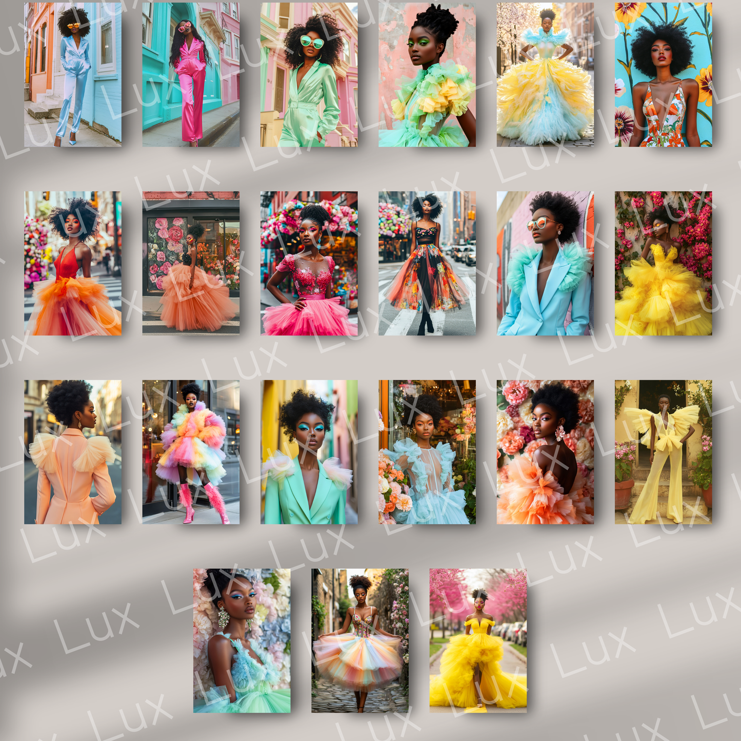 Bold in Bloom Stock Photo Collection – 45 Fashion-Forward Images for Brands That Celebrate Beauty & Boldness