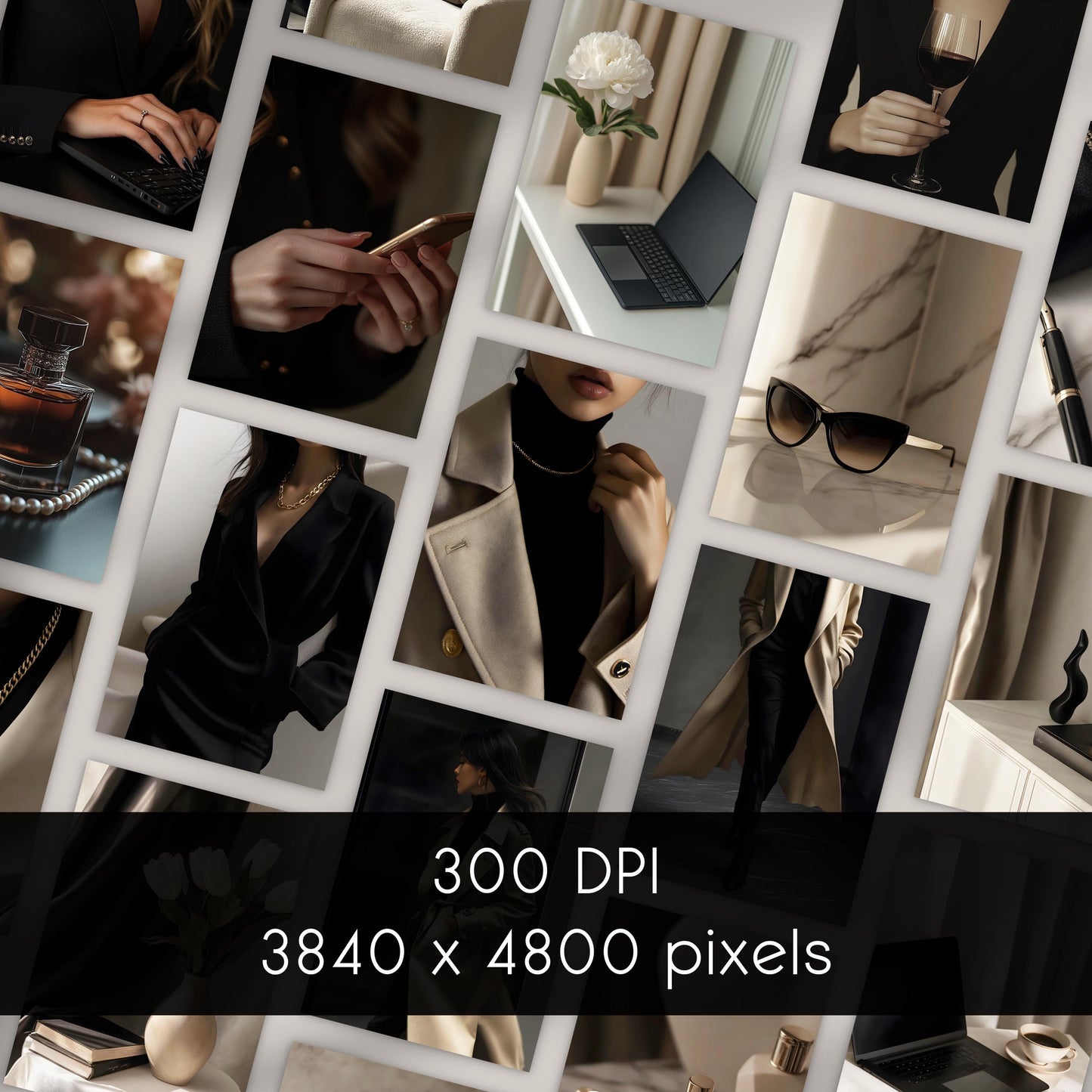 Aesthetic Girl Boss: 45 Stylish Stock Photos for Modern Entrepreneurs, Influencers & Content Creators