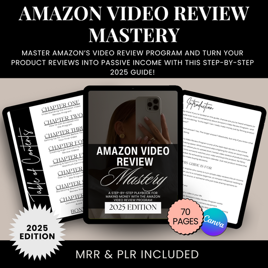 Amazon Video Review Guide