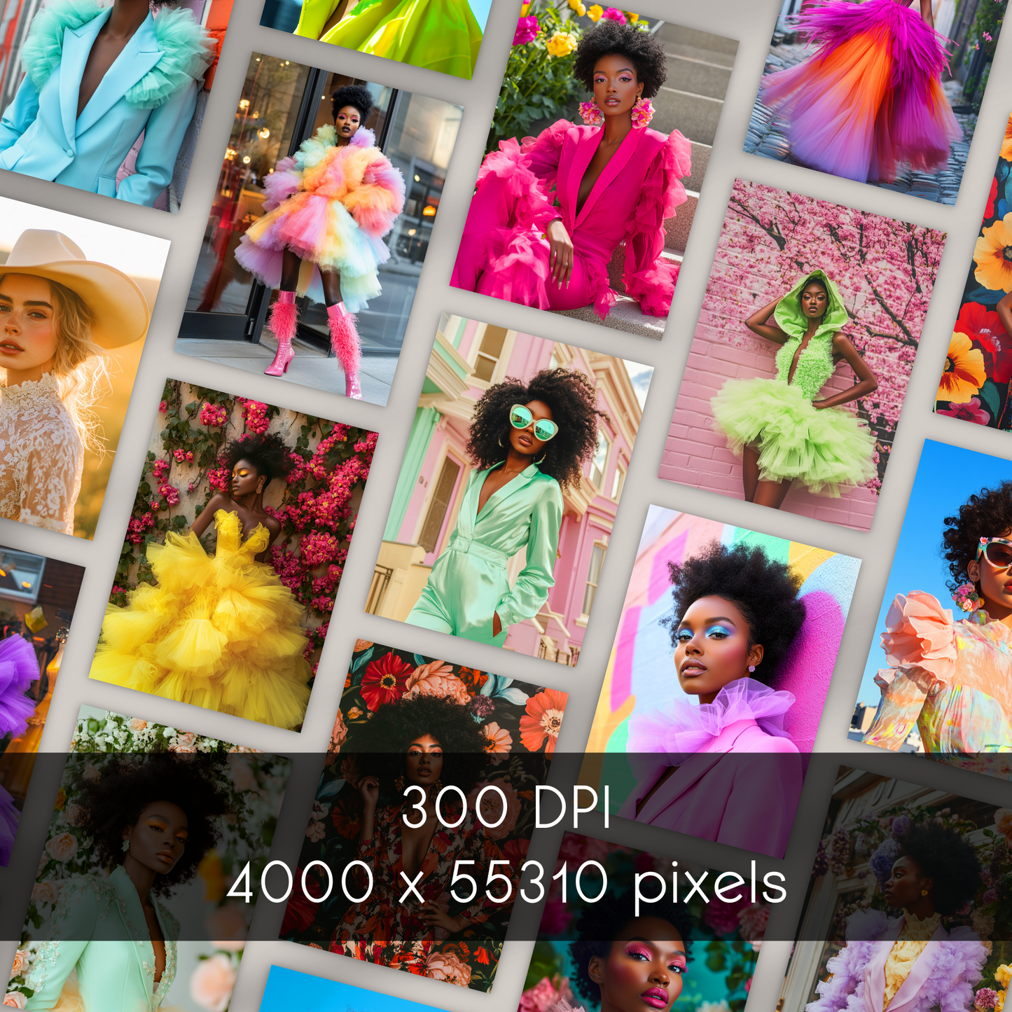Bold in Bloom Stock Photo Collection – 45 Fashion-Forward Images for Brands That Celebrate Beauty & Boldness