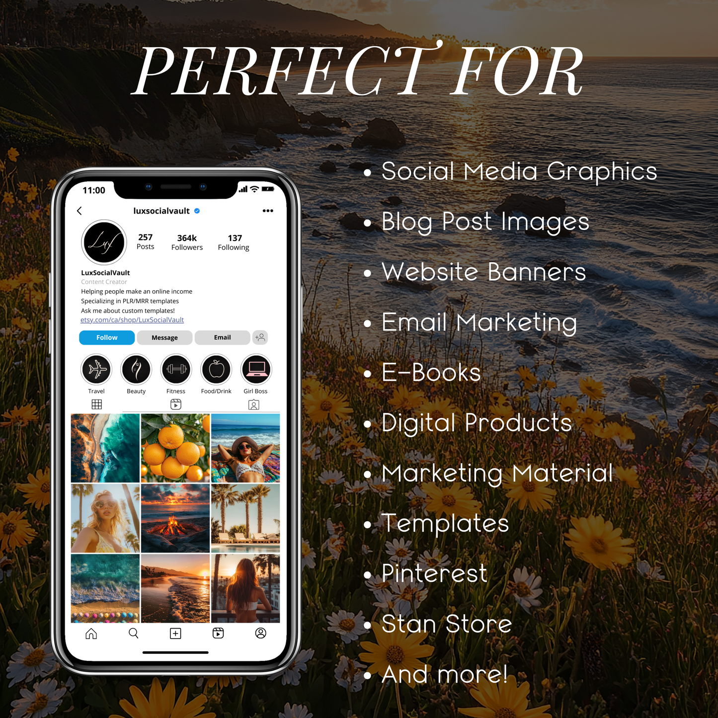 California Wanderlust: 100 Dreamy Stock Photos for Creators Craving Coastal Vibes & Golden Hour Aesthetic