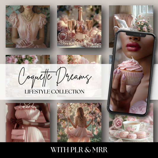 Soft and dreamy coquette creams stock photo collection featuring pastel pink tones, romantic details, and feminine aesthetic—perfect for Instagram, branding, blogs, and digital content.