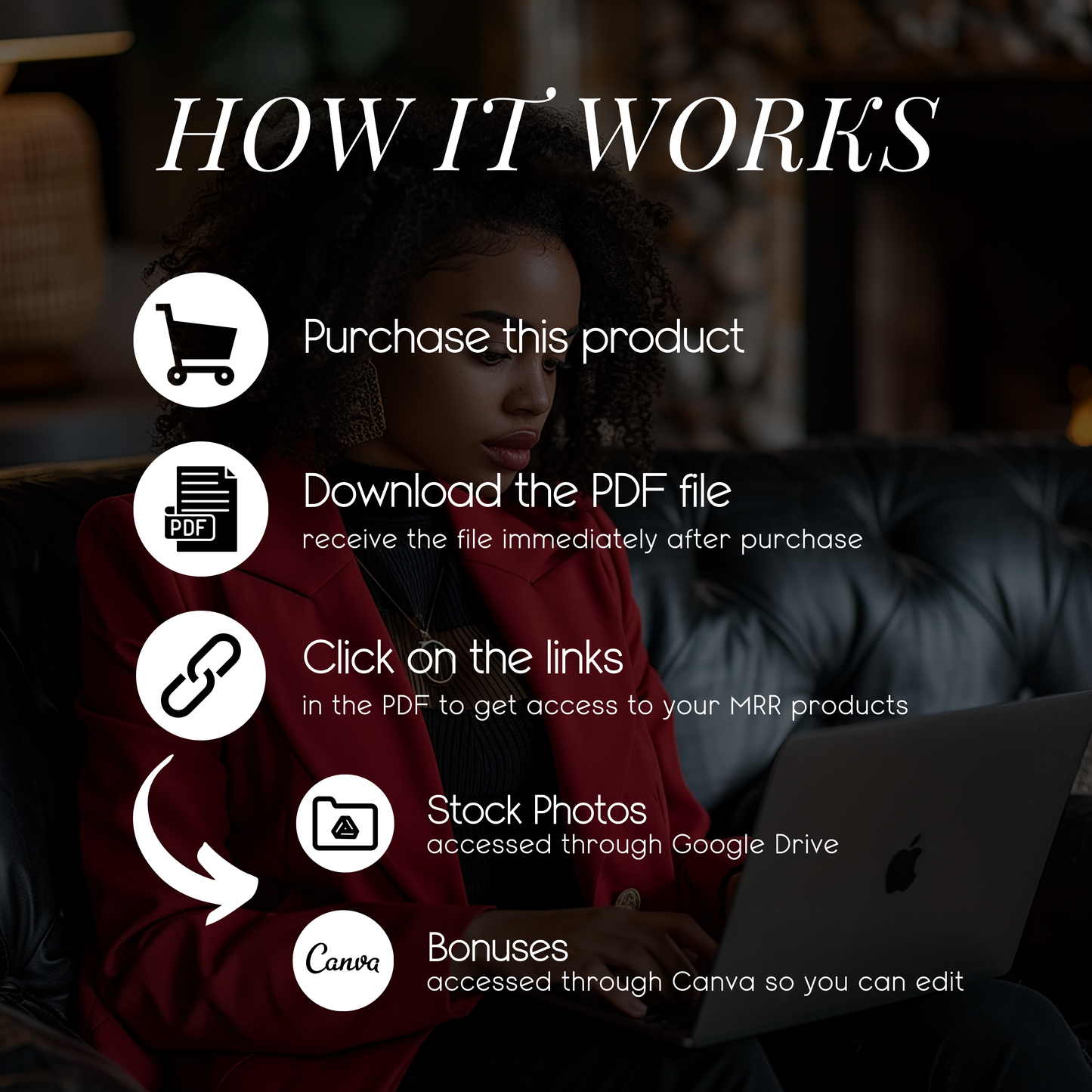 Crimson Opulence Stock Photo Collection – 45 Sophisticated Home Office Imagery for Websites, Socials & Digital Products