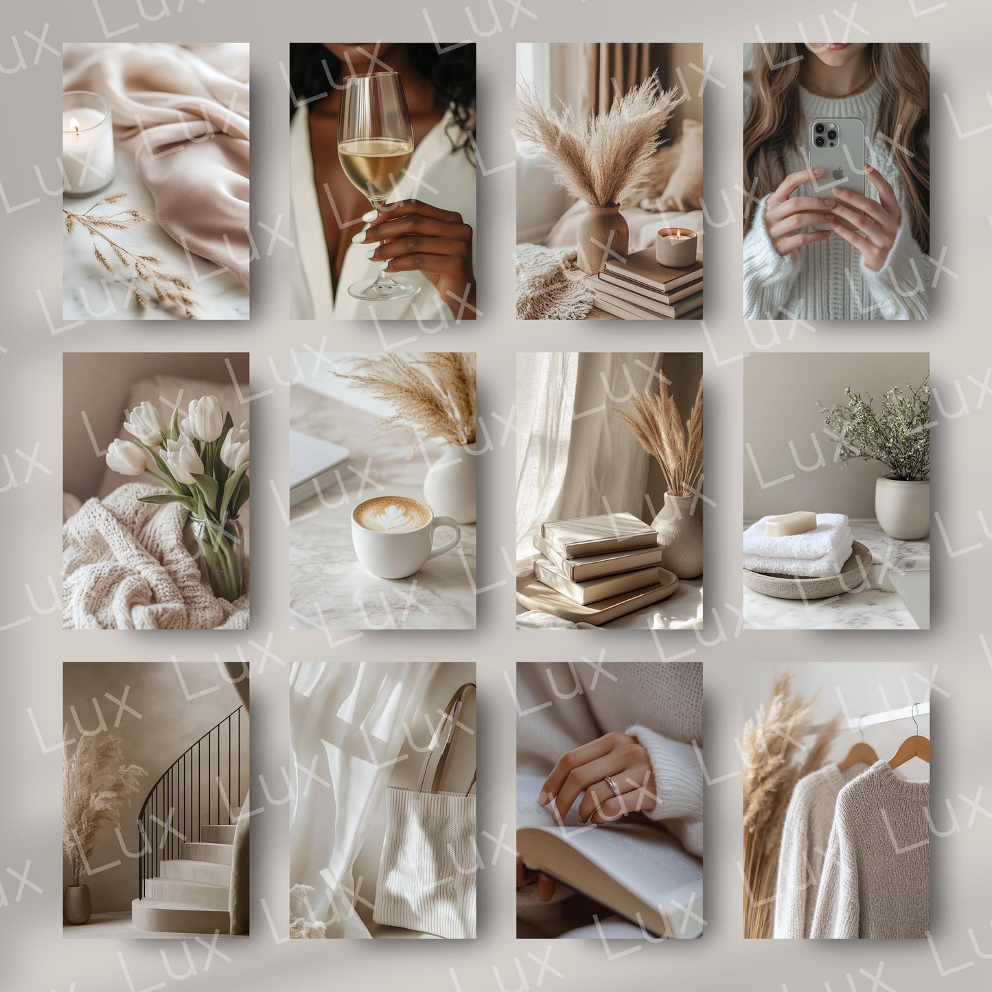 Everyday Simplicity: A Curated Collection of 45 Neutral Stock Photos for Calm, Minimalist Brands