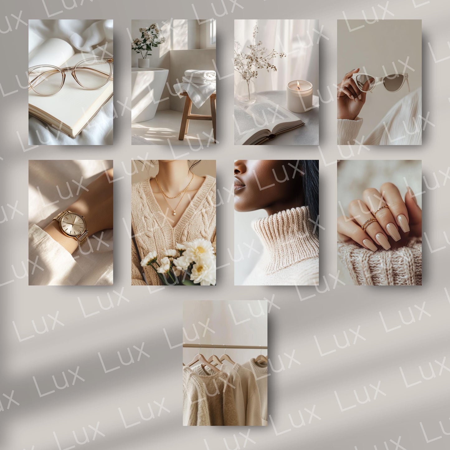 Everyday Simplicity: A Curated Collection of 45 Neutral Stock Photos for Calm, Minimalist Brands