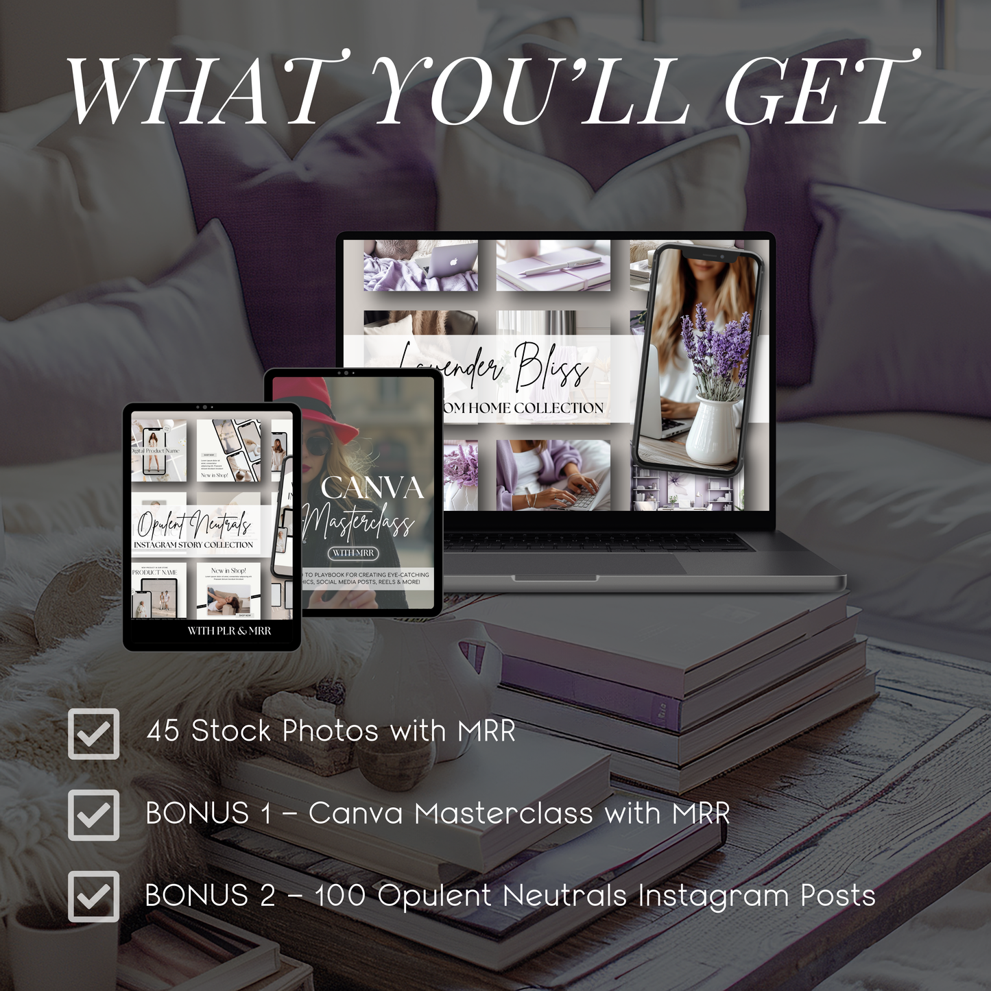 Lavender Bliss: 45 Serene Work-from-Home Stock Photos to Elevate Your Brand’s Calm, Creative Vibe