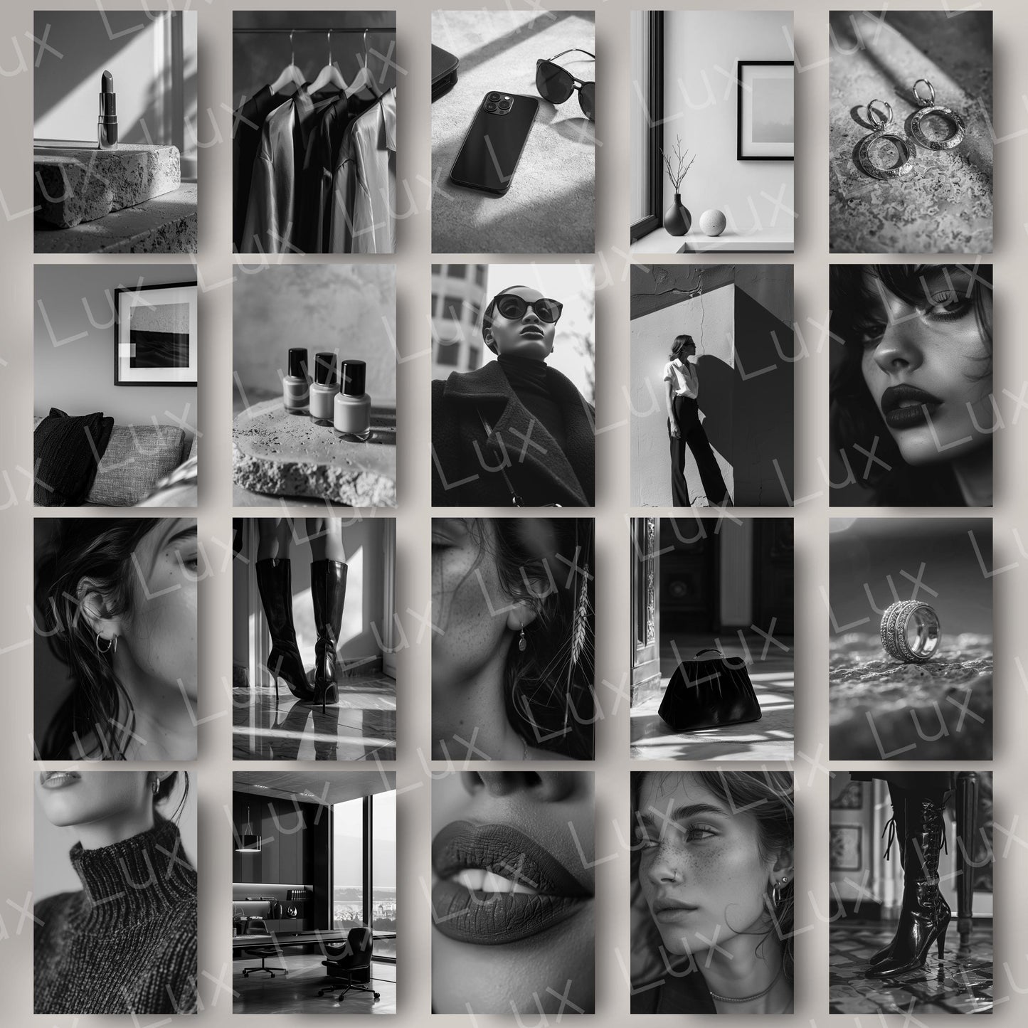 Luxe Monochrome: 100 Minimalist Stock Photos for Elegant Brands & Creators Who Love Clean, Timeless Aesthetics