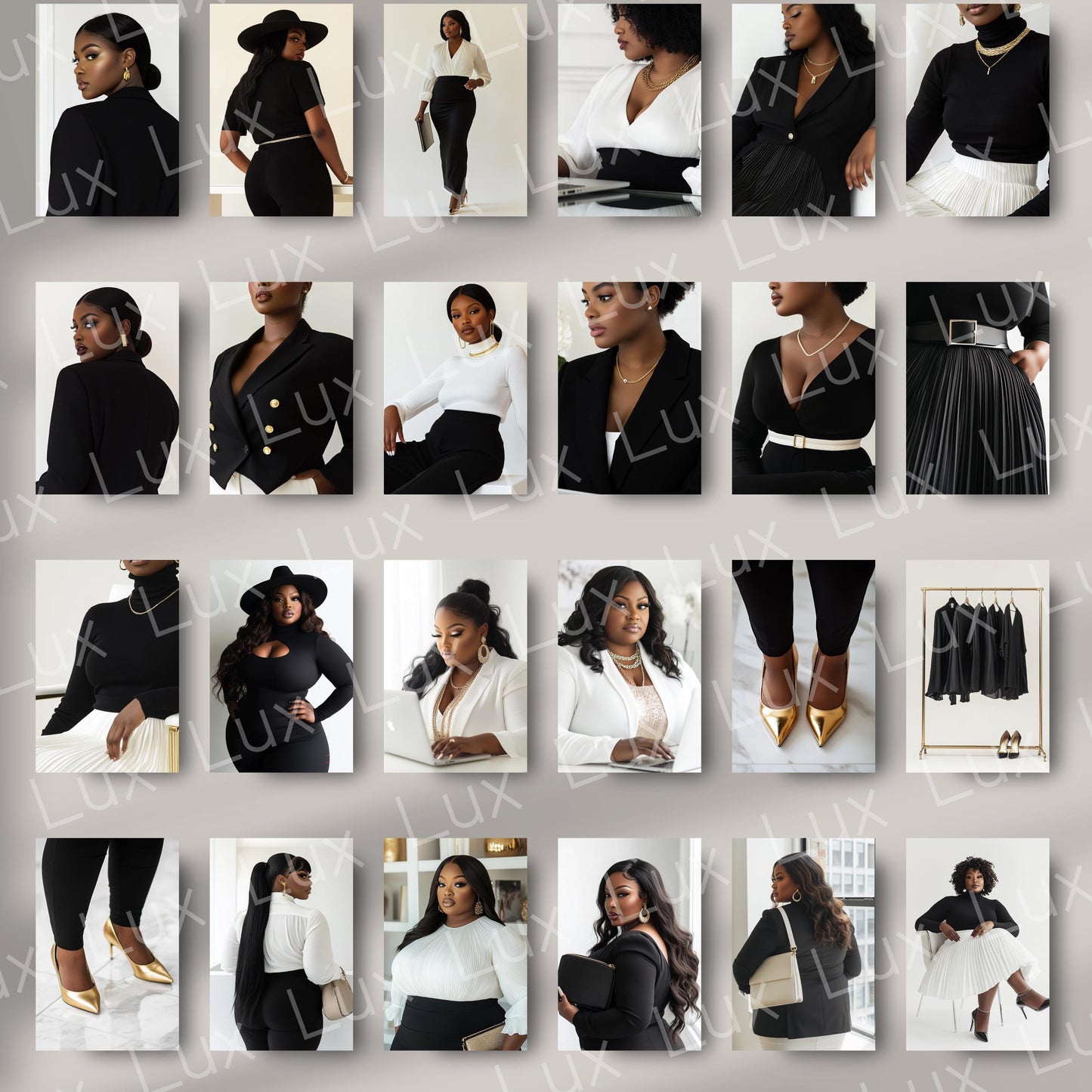 Empowered Melanin Curves: 45 Professional Stock Photos for Creators Celebrating Diversity, Confidence & Curvy Representation