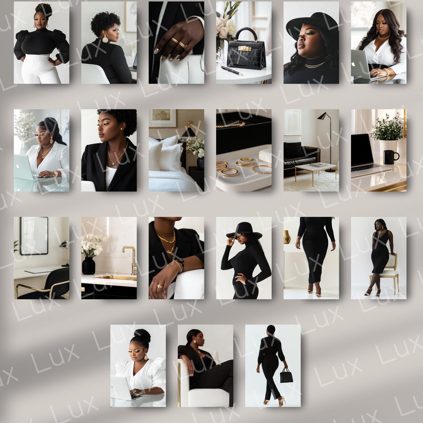 Empowered Melanin Curves: 45 Professional Stock Photos for Creators Celebrating Diversity, Confidence & Curvy Representation