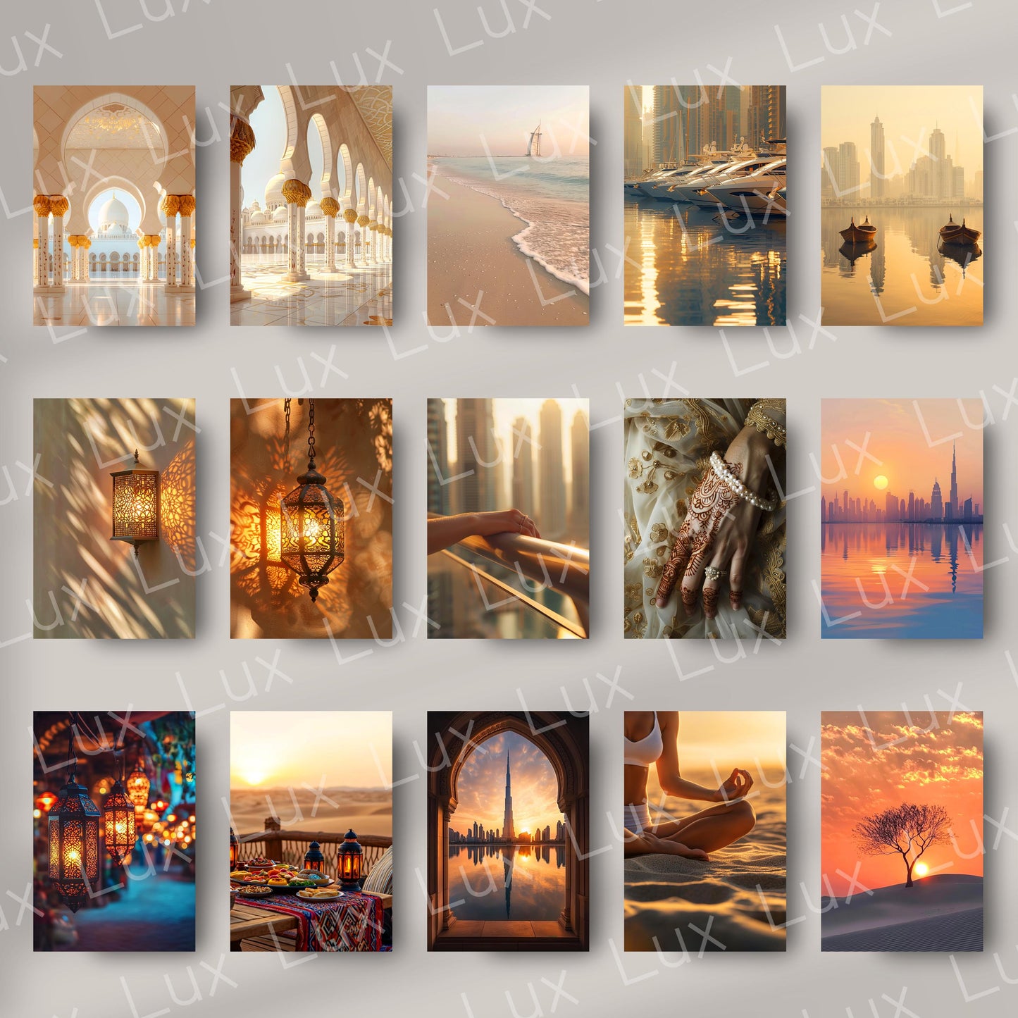 Modern Oasis Dubai: 70 Luxe Lifestyle Stock Photos for Travel Brands, Bloggers & Designers Seeking Sophisticated Global Aesthetic