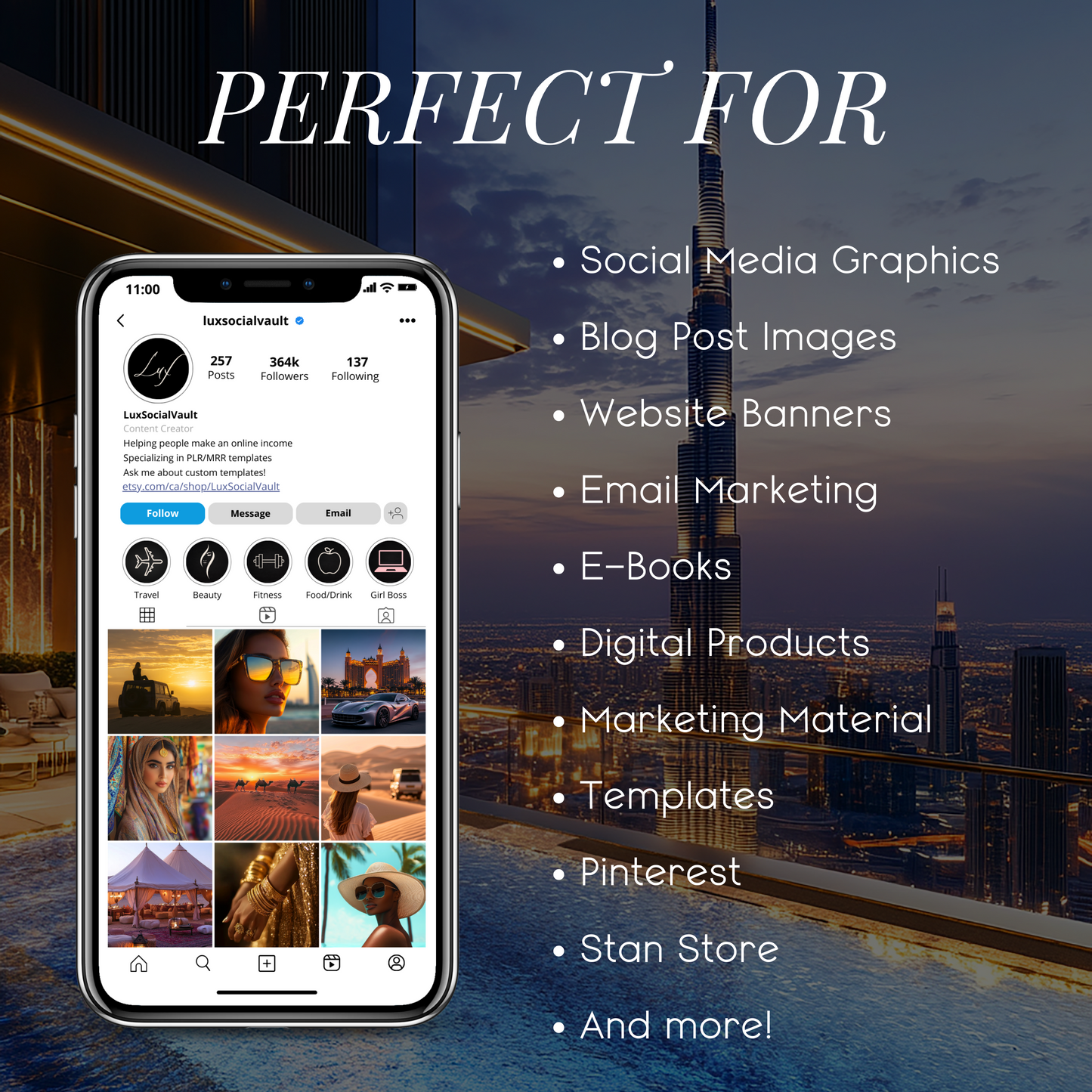 Modern Oasis Dubai: 70 Luxe Lifestyle Stock Photos for Travel Brands, Bloggers & Designers Seeking Sophisticated Global Aesthetic