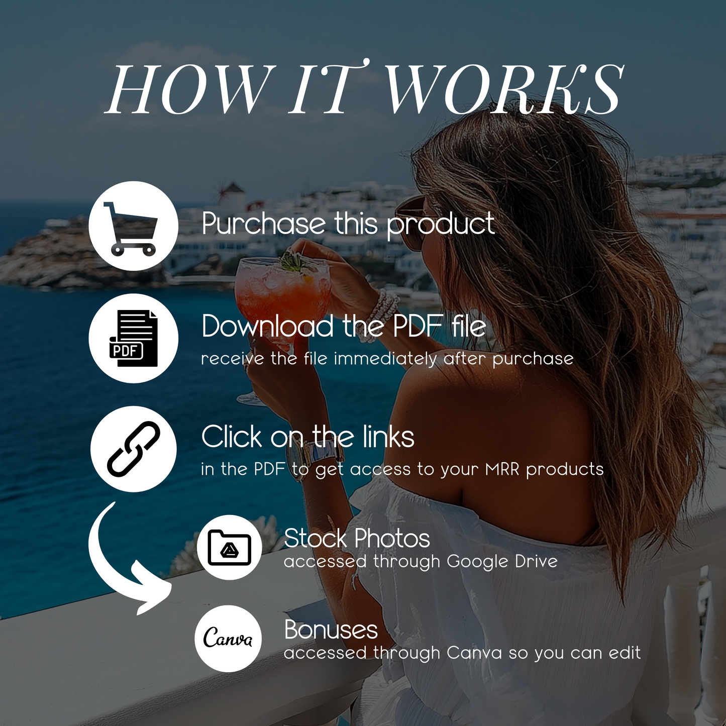 Mykonos Coastal Treasures: 70 Stunning Stock Photos to Elevate Travel Blogs, Social Content & Dreamy Brand Aesthetics