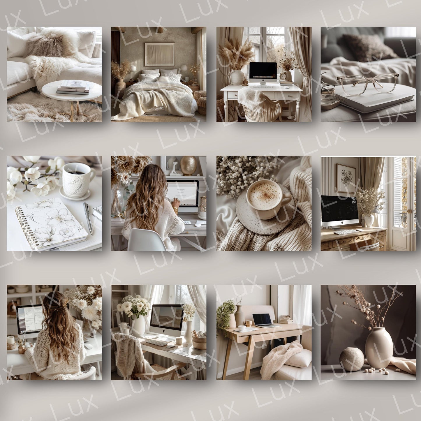 Neutral Haven: 45 Clean & Curated WFH Stock Photos to Elevate Your Brand Vibe