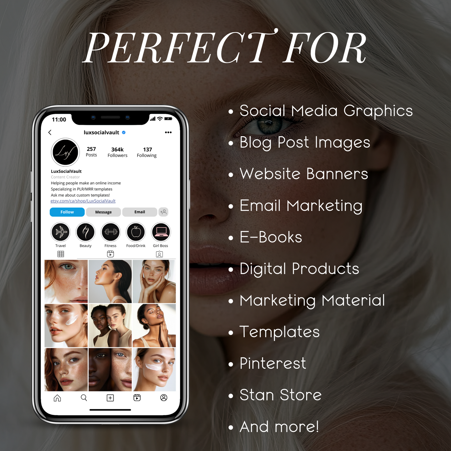 Natural Radiance: 100 Minimalist Skincare Stock Photos for Wellness Brands, Blogs & Beauty Businesses