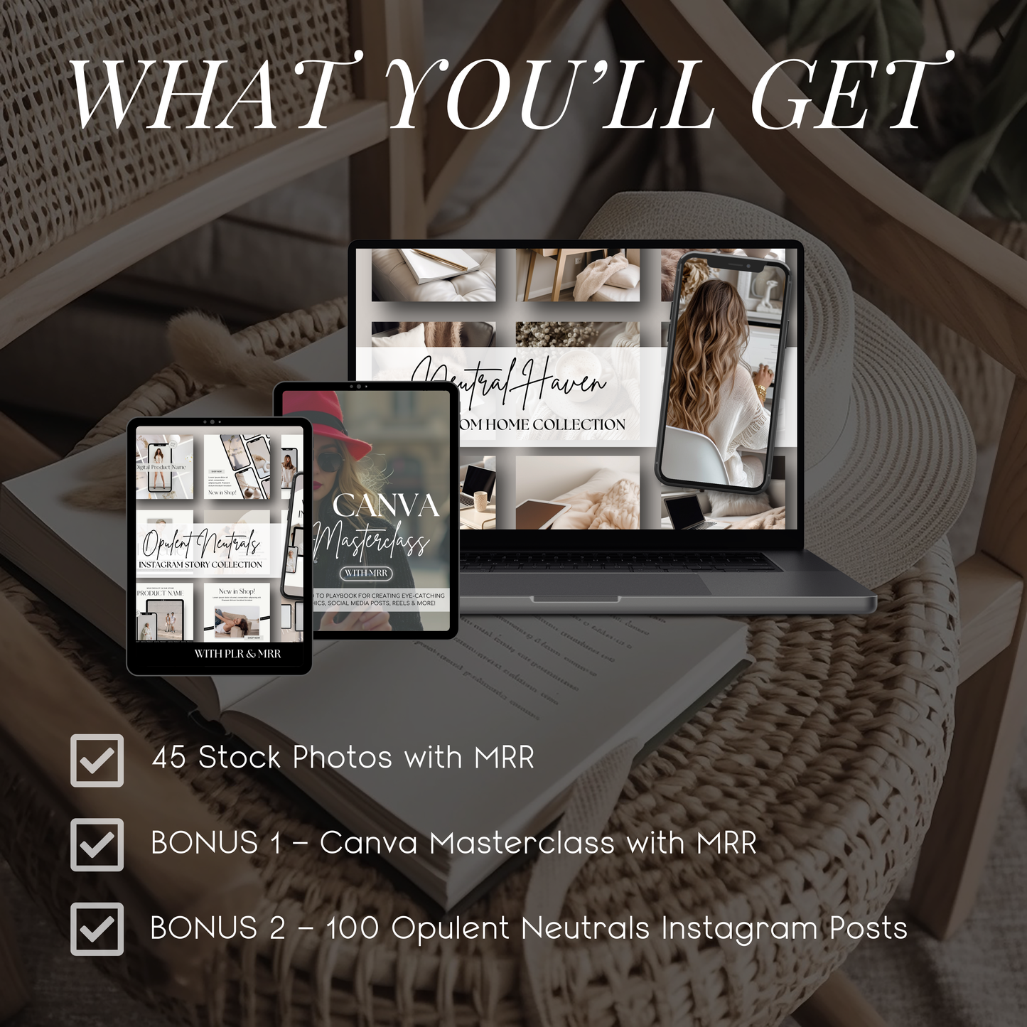 Neutral Haven: 45 Clean & Curated WFH Stock Photos to Elevate Your Brand Vibe