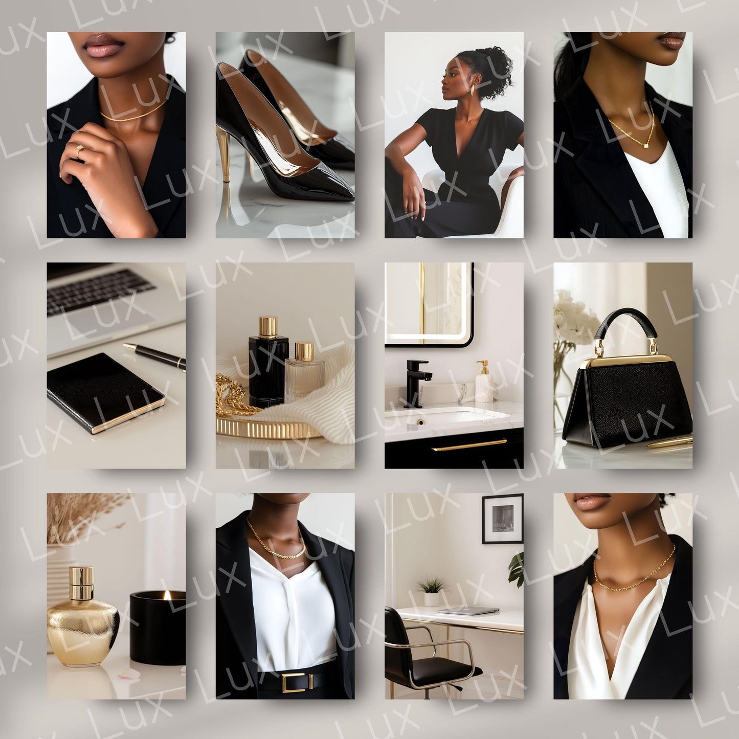Noir Affluence: 45 Luxe Melanin Work-from-Home Stock Photos for Sophisticated, Diversity-Driven Brands