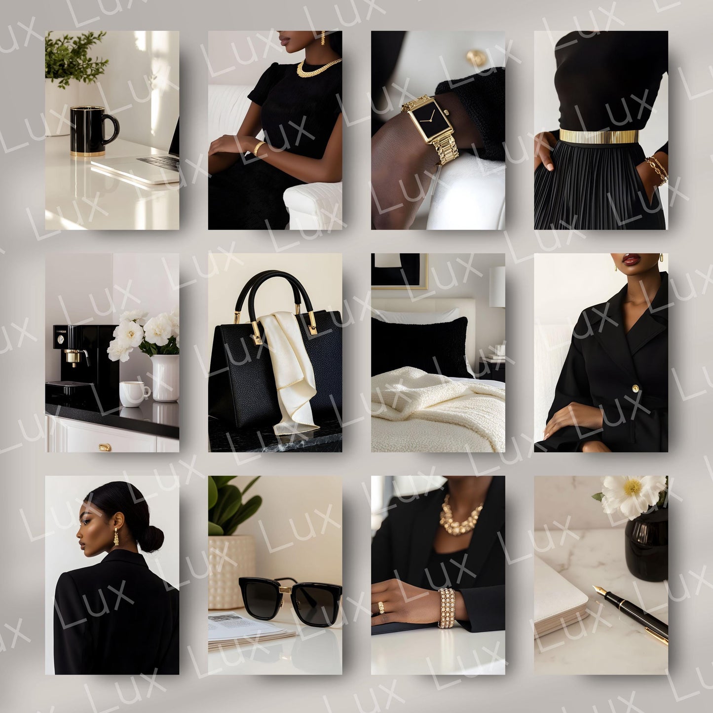 Noir Affluence: 45 Luxe Melanin Work-from-Home Stock Photos for Sophisticated, Diversity-Driven Brands