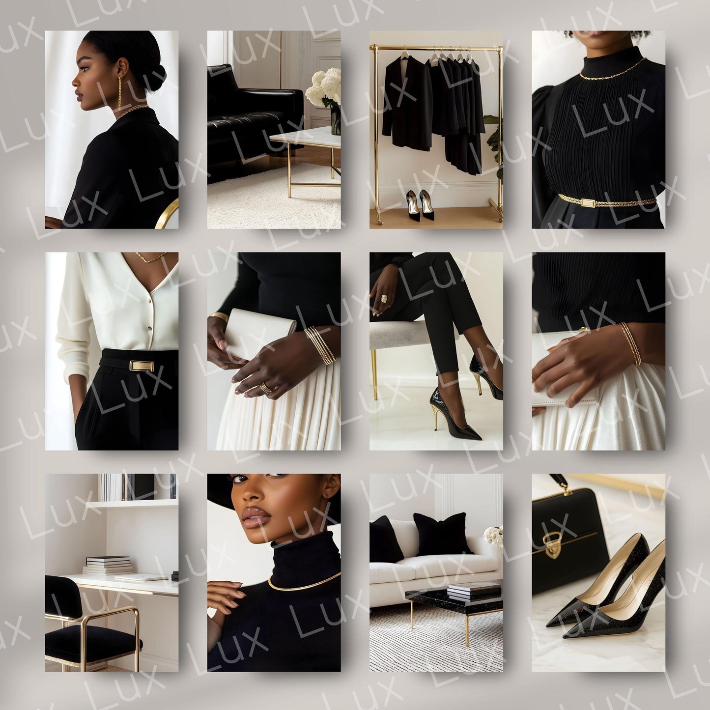Noir Affluence: 45 Luxe Melanin Work-from-Home Stock Photos for Sophisticated, Diversity-Driven Brands