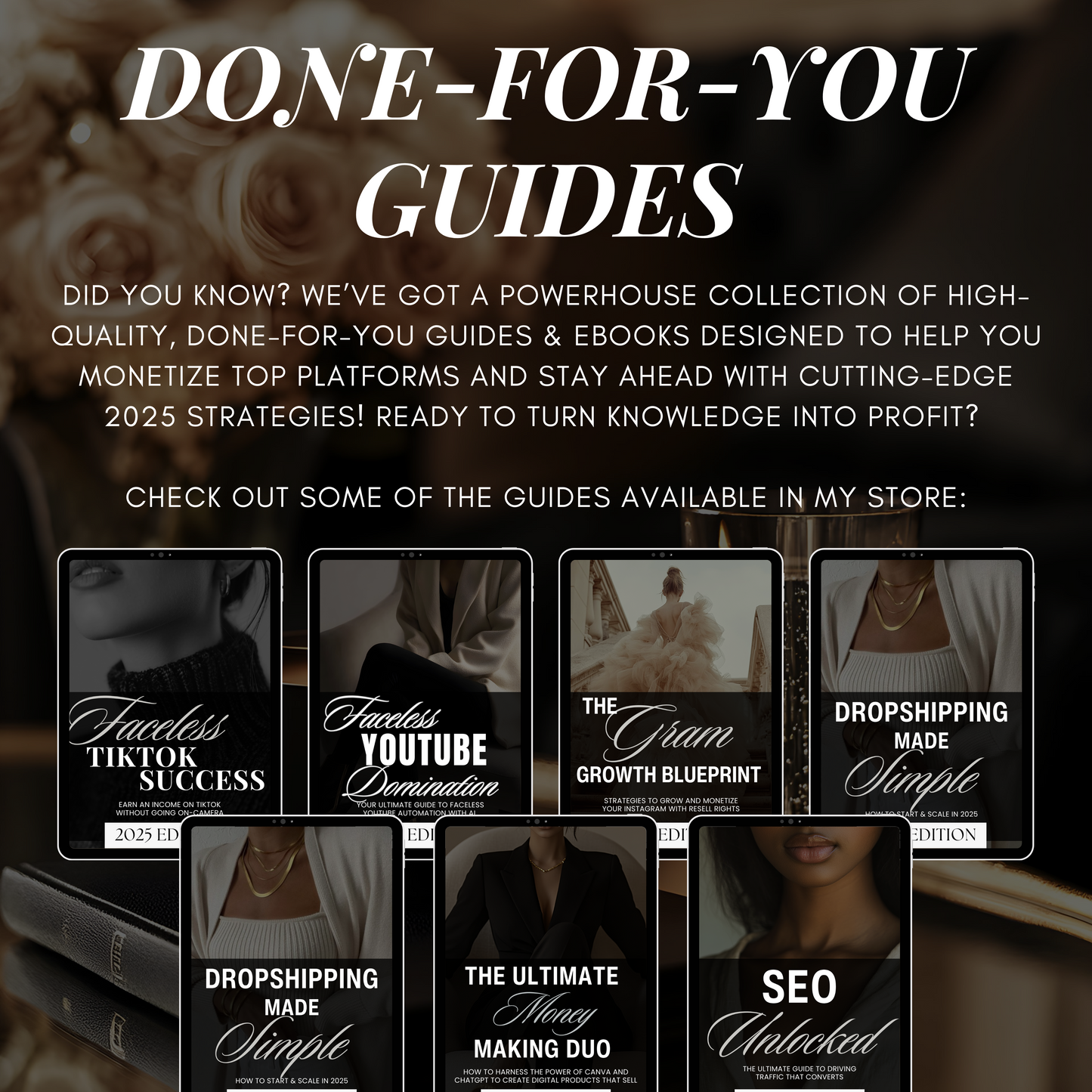 Obsidian Prestige: 45 High-End Lifestyle Stock Photo Collection for Modern, Moody, Luxury Brands