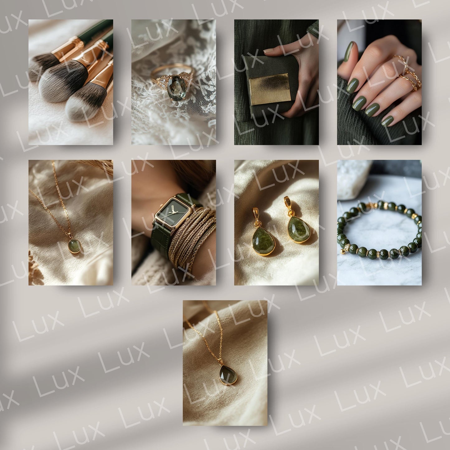 Olive Edit Stock Photo Bundle – 45 Serene & Sophisticated Lifestyle Images for Elevated Content Creation