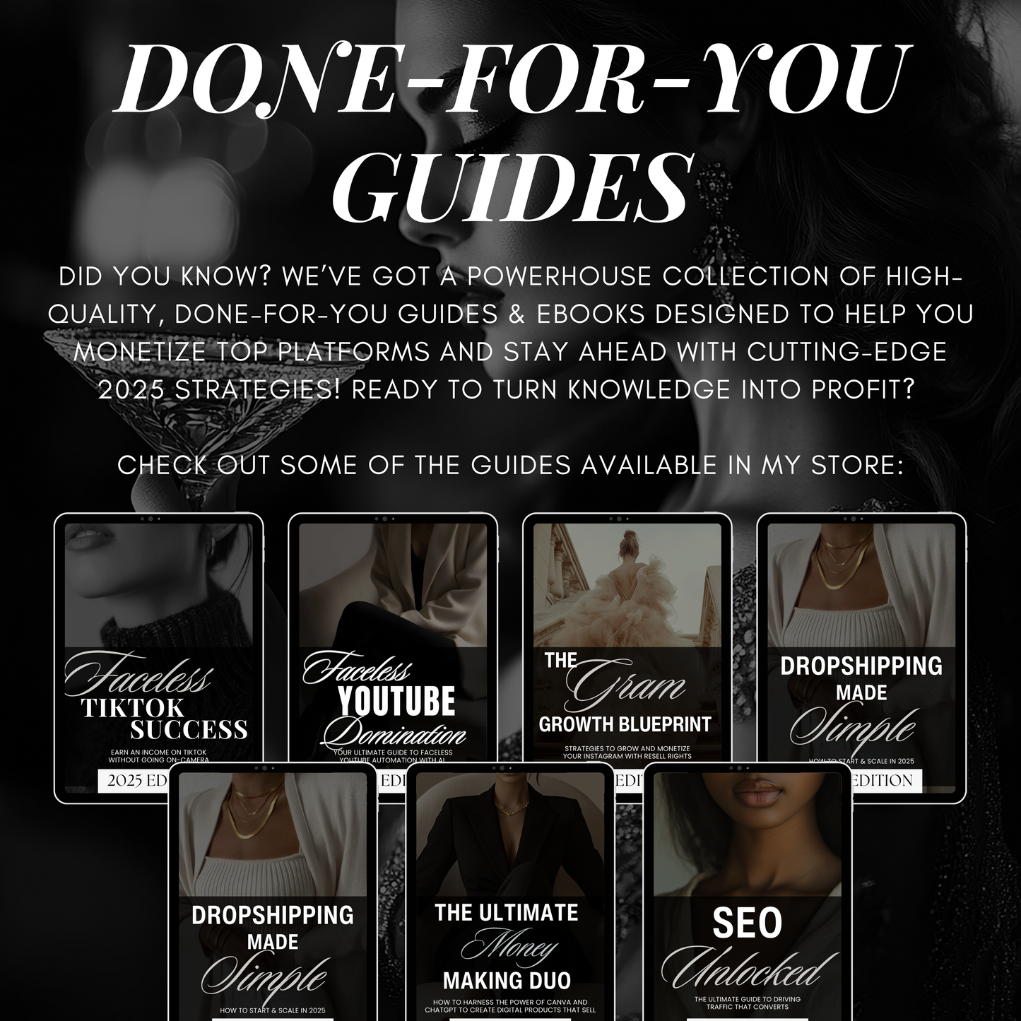 Onyx Decadence: 45 Luxury Stock Photos for Bold, Minimalist Brands Who Love Timeless Black & White