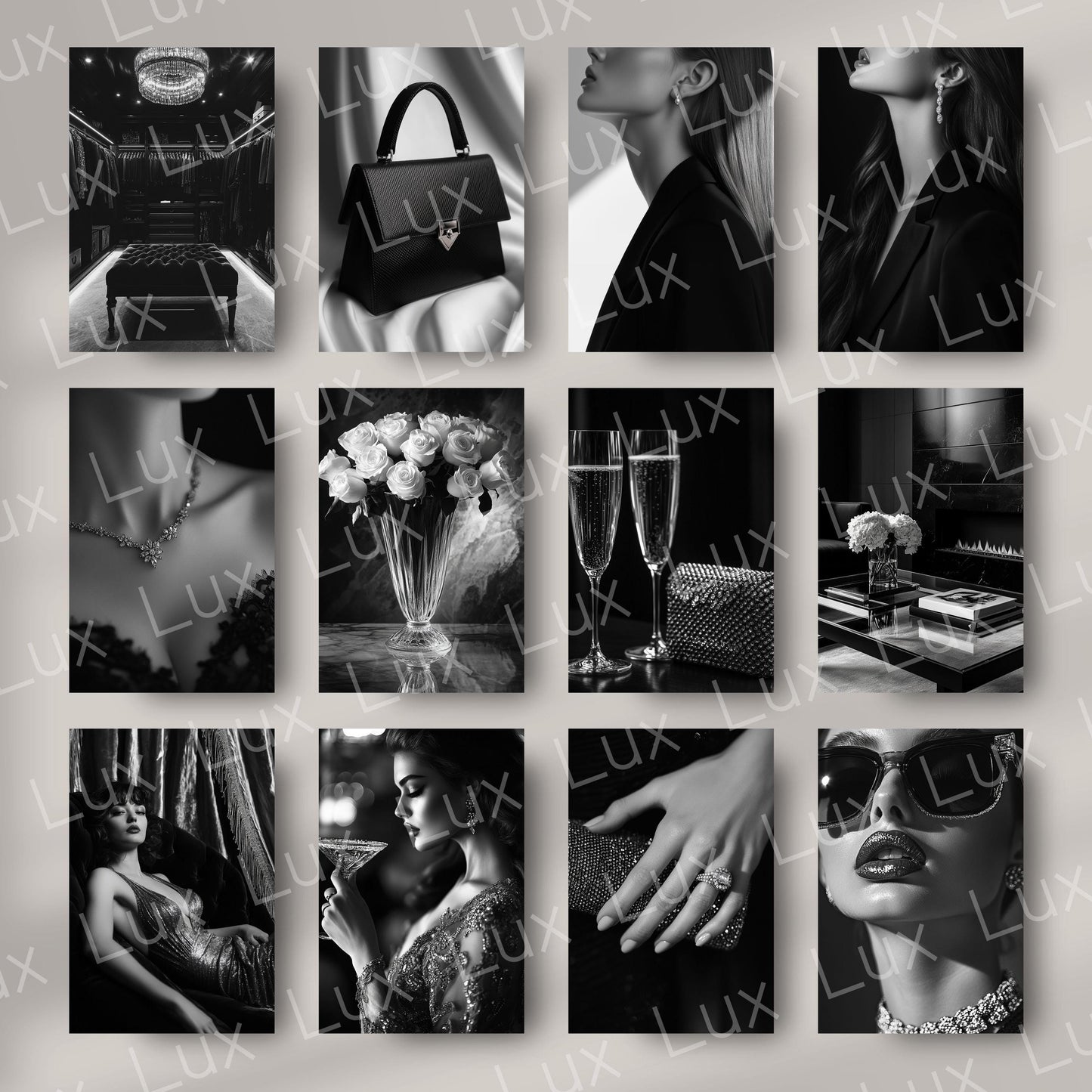 Onyx Decadence: 45 Luxury Stock Photos for Bold, Minimalist Brands Who Love Timeless Black & White