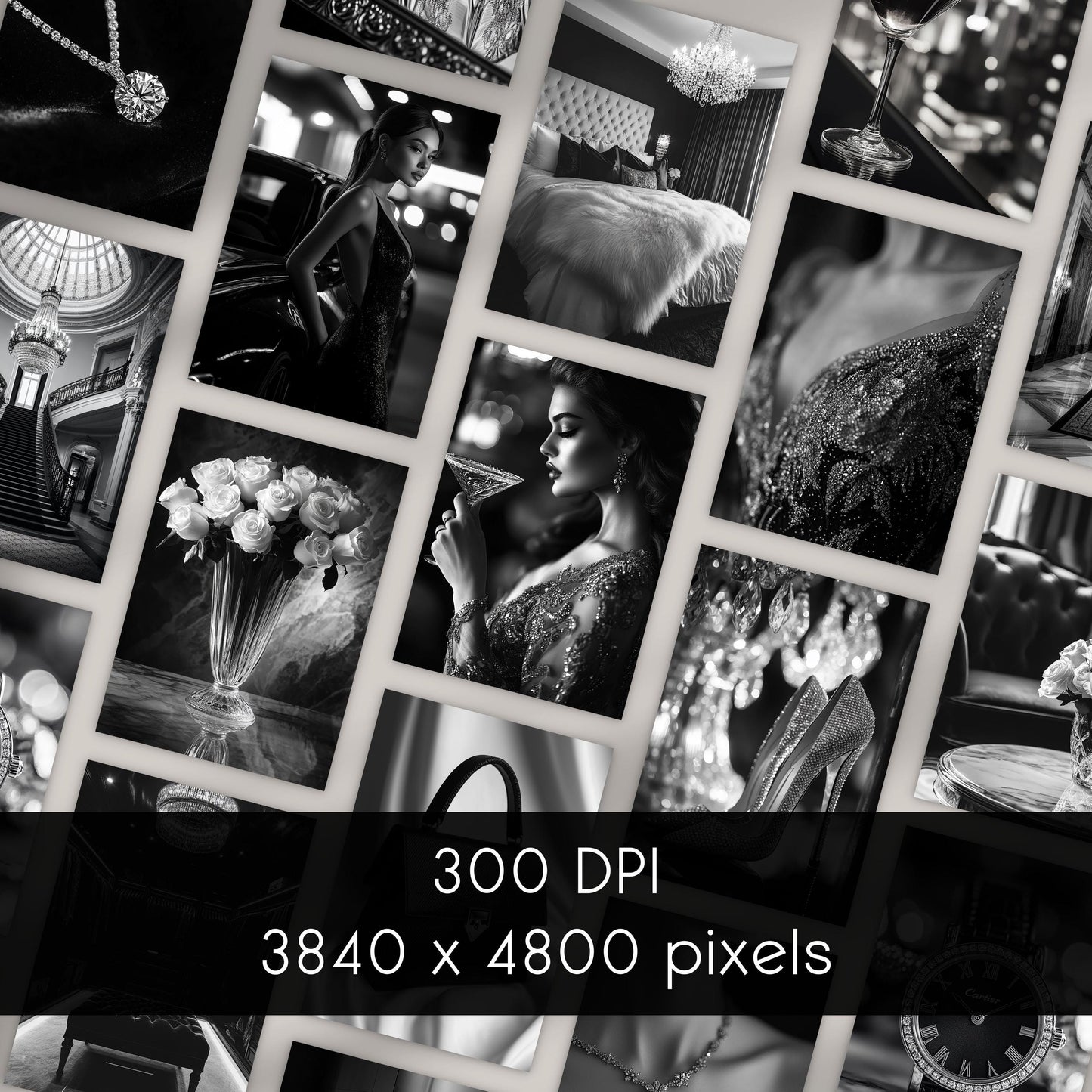 Onyx Decadence: 45 Luxury Stock Photos for Bold, Minimalist Brands Who Love Timeless Black & White