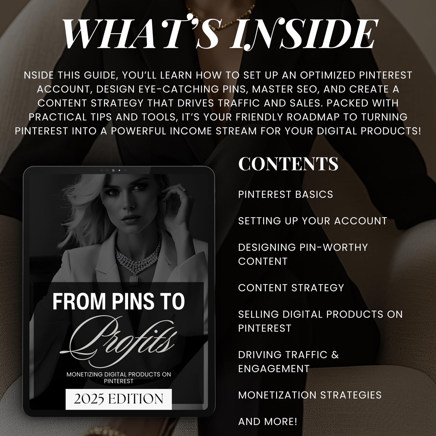 Pins to Profits Pinterest Guide