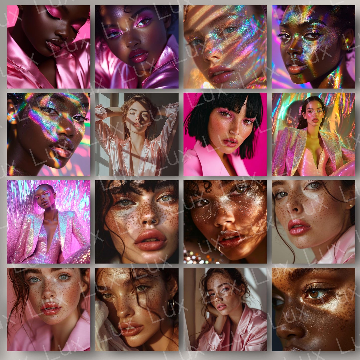 Rosé Radiance: 45 Luxe Stock Photos for Bold Feminine Brands That Want to Glow with Glamour & Confidence