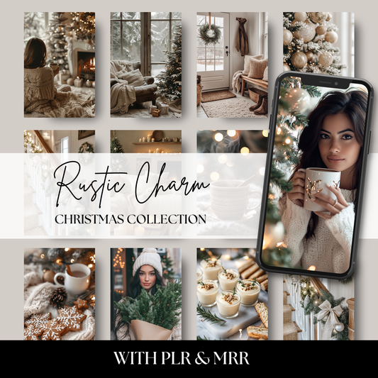 Nordic-inspired Christmas stock photos featuring snowy spruce, minimalist holiday decor, and rustic winter scenes. Perfect for seasonal branding, social media, and digital design projects.