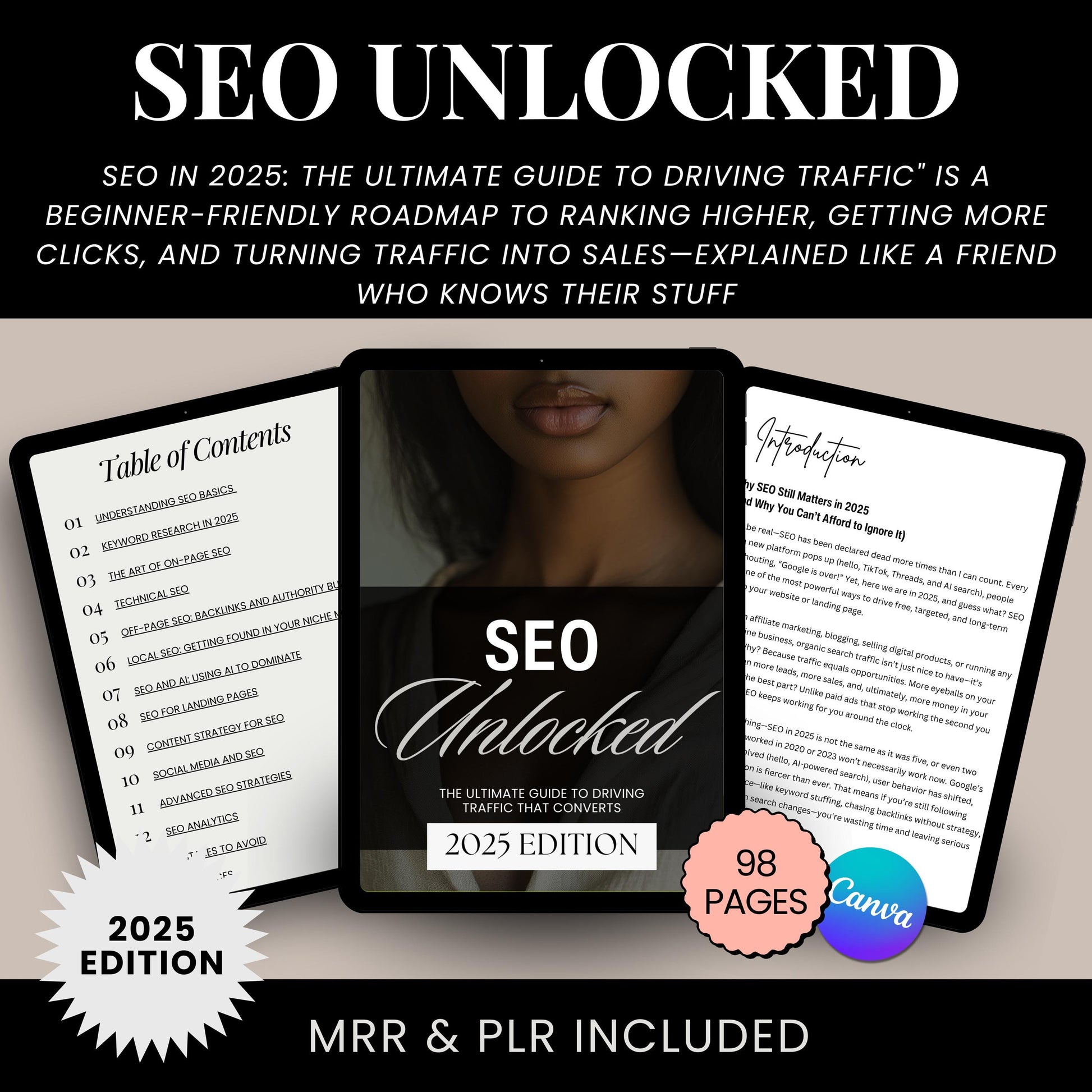 Master SEO in 2025 with "SEO Unlocked"! This step-by-step guide simplifies ranking higher on Google and boosting website traffic—no fluff, just results.