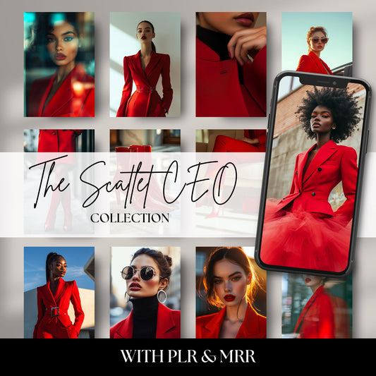 Powerful women in red suits exude confidence and luxury in this high-end fashion stock photo collection. Perfect for branding, influencer content, and female entrepreneur marketing. Red power suit stock images for business coaches, bold CEOs, and personal brands. Editorial-style, high-resolution lifestyle photos for websites, blogs, and social media branding.