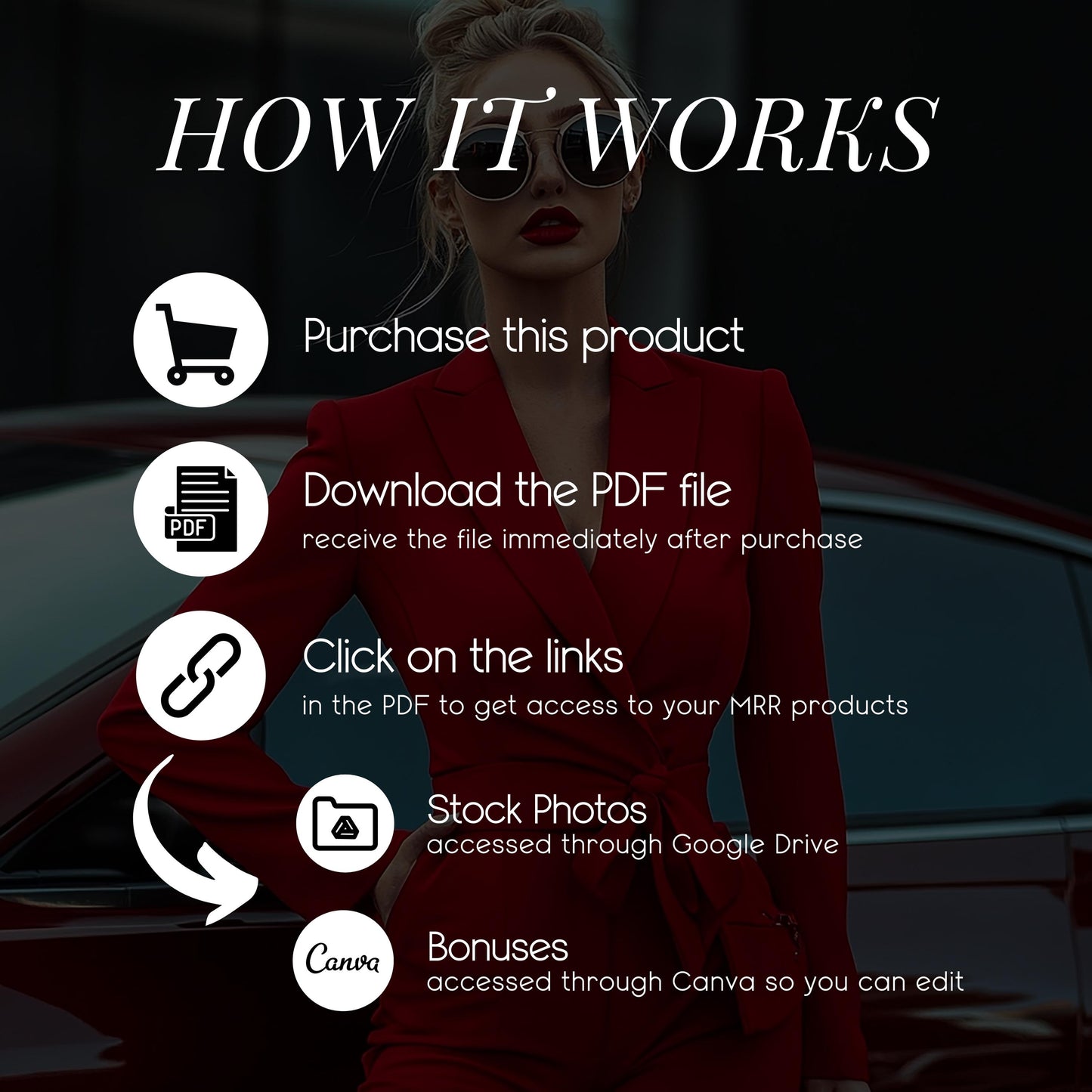 The Scarlet CEO: Editorial Stock Photos for Women Who Own the Room – 45 Red Suit Images for Luxe Branding