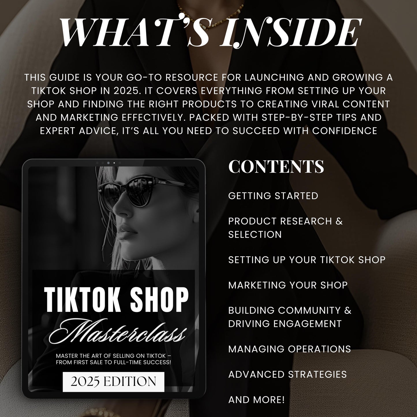 TikTok Shop Masterclass – Your 2025 Guide to Building a Profitable TikTok Store from Scratch