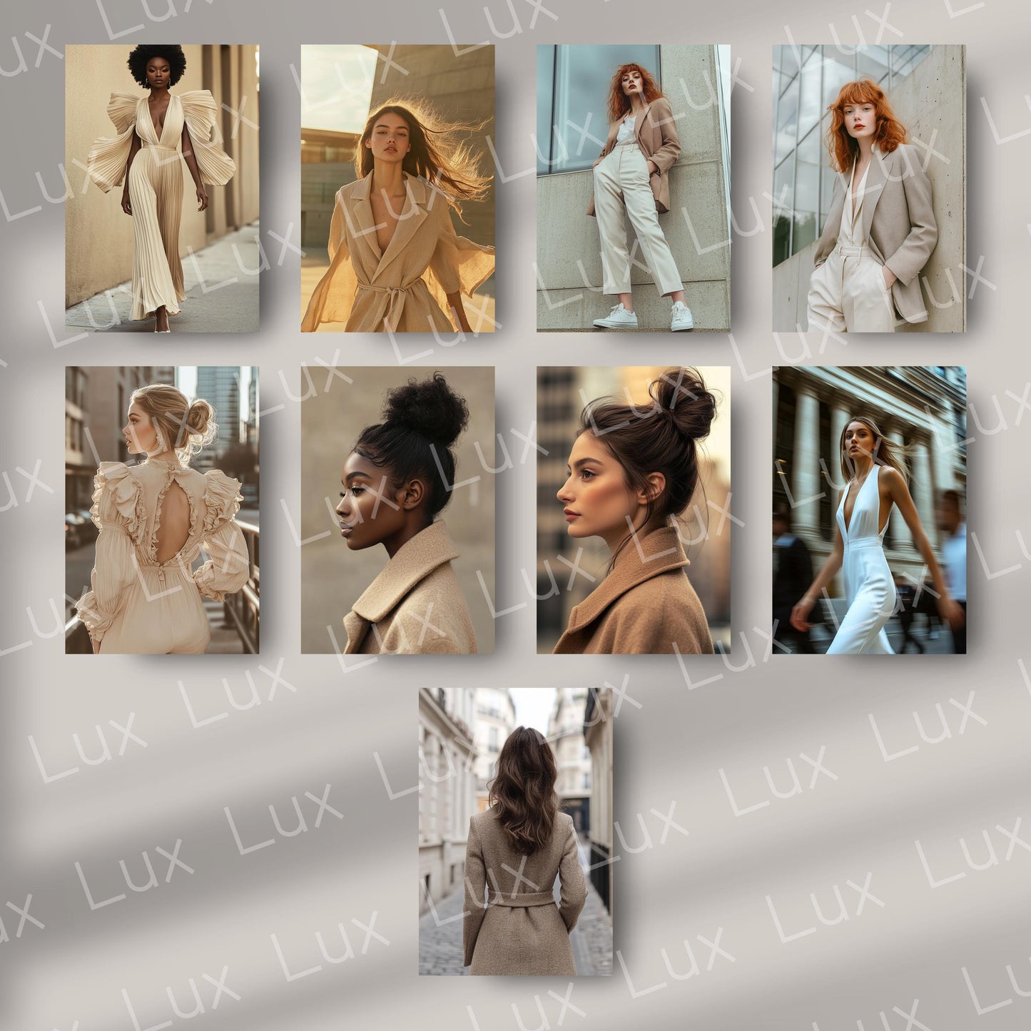Urban Grace: 45 Neutral Lifestyle & Editorial Stock Photos to Elevate Your Brand Aesthetic